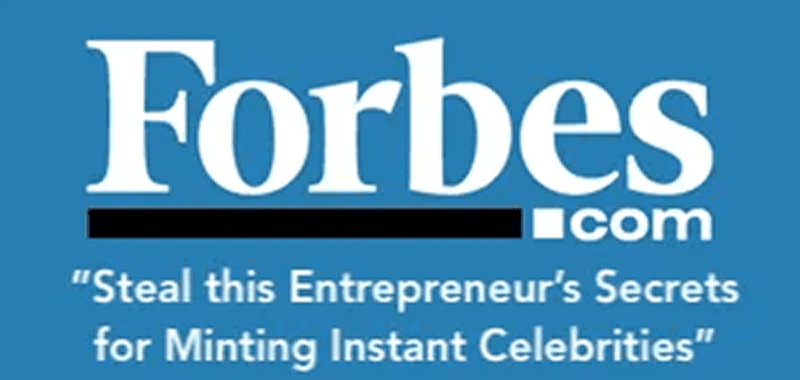 Forbes cover featuring entrepreneurship advice