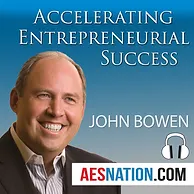 AESNation podcast logo and host