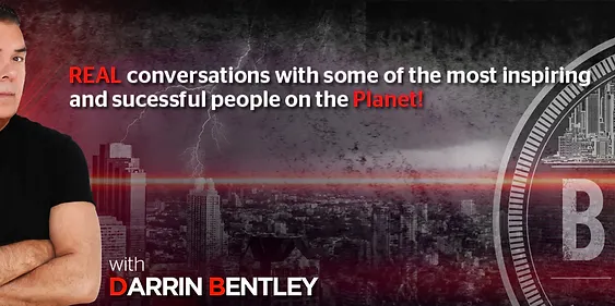 Successful people podcast with urban theme