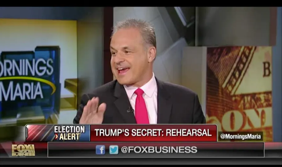 Man speaking on Fox Business show