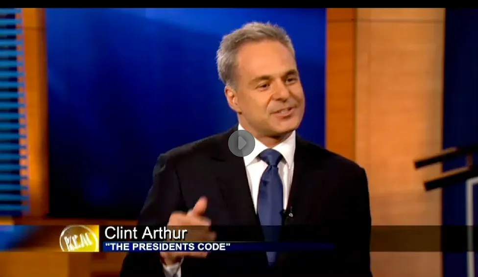 TV guest discussing a topic